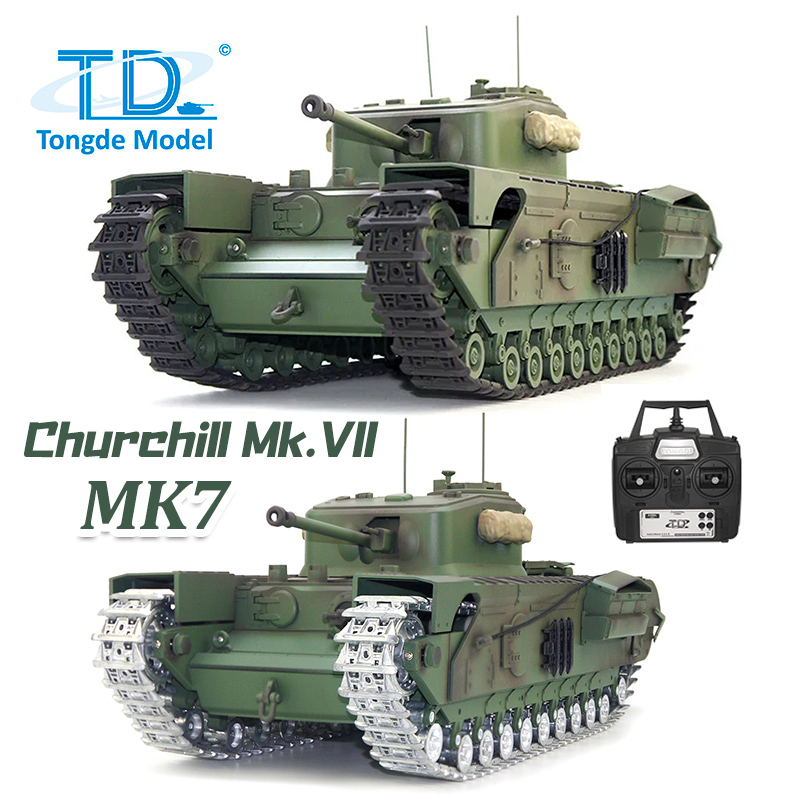 Home Automation Tutorial - Tongde tangki RC 1/16 Churchill Mk.VII