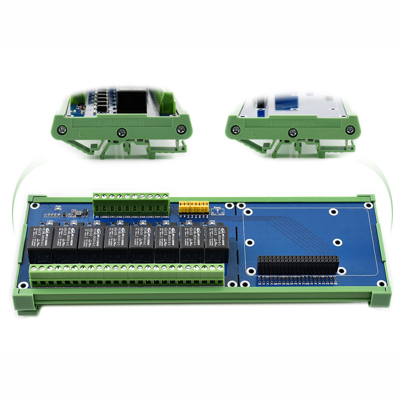 Papan Ekspansi Relay Raspberry - Relay 8 Channel Board ulasan dan harga