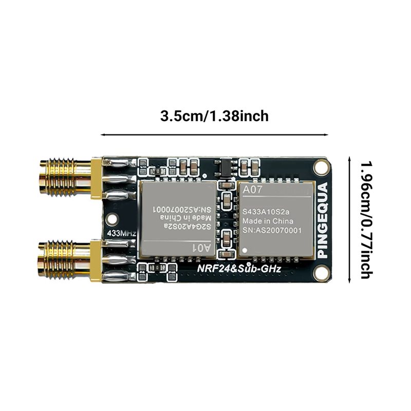 B27B NRF24+ CC1101 Papan Pener - 433Mhz Receiver Module ulasan dan harga