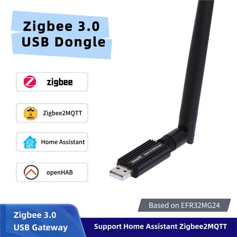 ABDE-EFR32MG24 Dongle USB Zigb - Zigbee Coordinator Stick ulasan dan harga