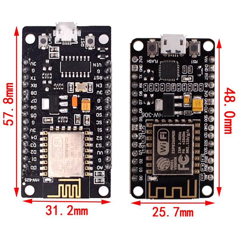 Modul Nirkabel CH340/CP2102/CH - Esp8266 Nodemcu Board ulasan dan harga