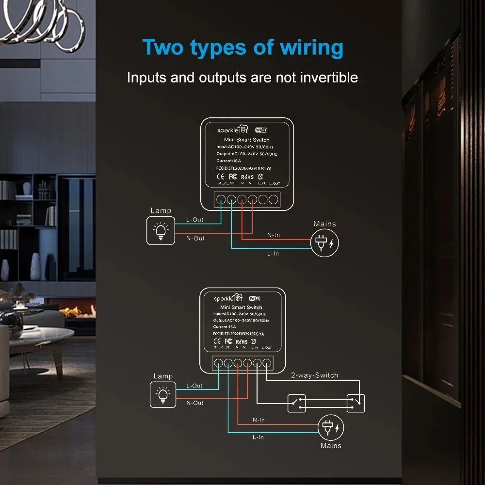 16A Matter WIFI Smart Switch O - Home Automation Tutorial ulasan dan harga